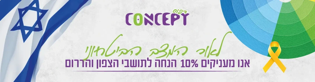 באנר הטבה לתושבי הצפון והדרום