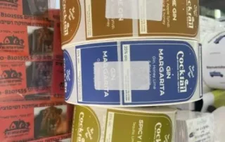 גלילי מדבקות