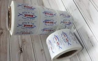 הדפסת מדבקות בגלילים