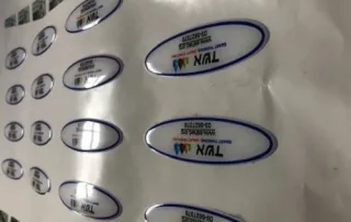 מדבקות אובליות